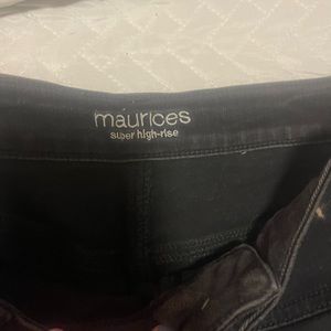 Maurices Black Jeggings